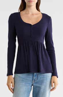 Henley Babydoll Top