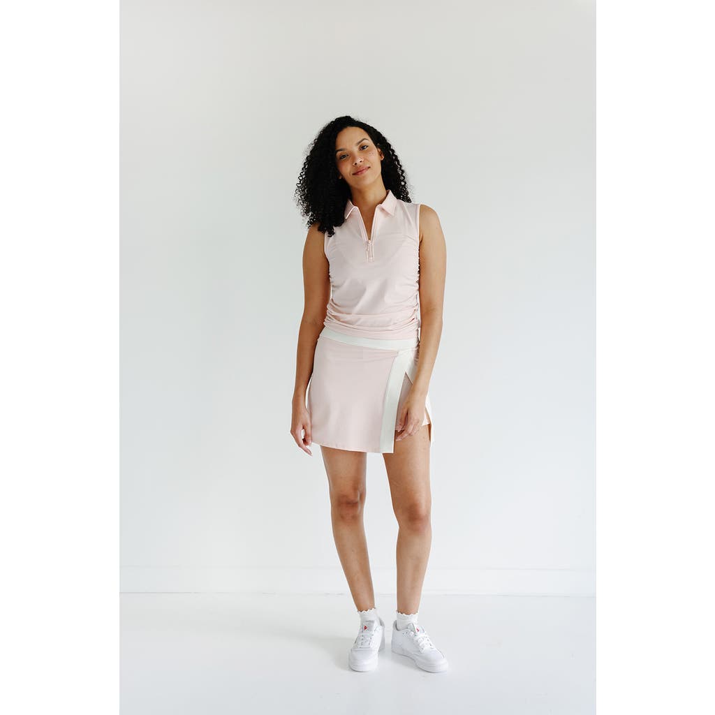 Beldrie Dash Split Skort In Pink