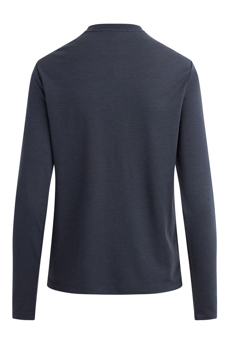 The Favorite Daughter Long Sleeve Graphic T-Shirt, Alternate, color, NAVY/ LIGHT BLUE