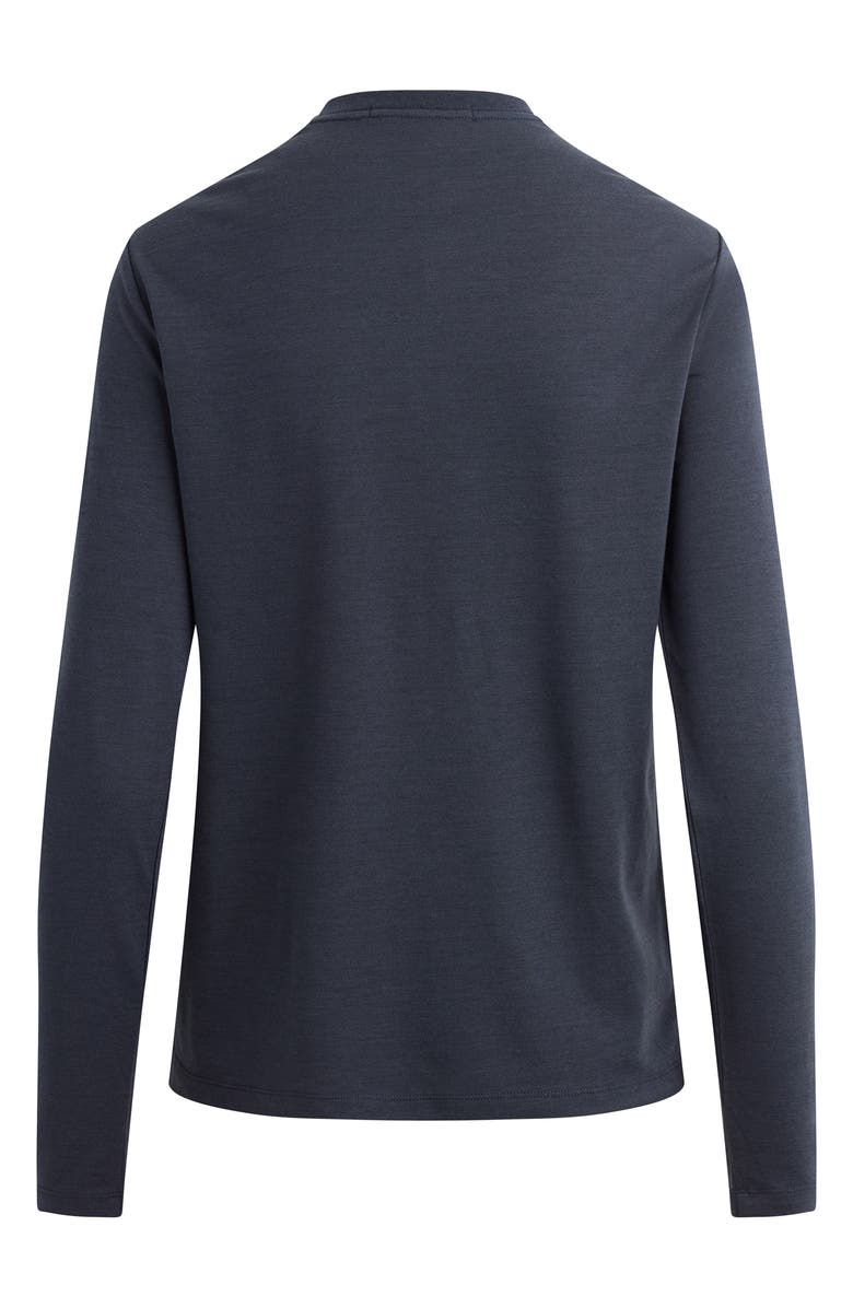 Favorite Daughter The Favorite Daughter Long Sleeve Graphic T-Shirt, Alternate, color, Navy/ Light Blue