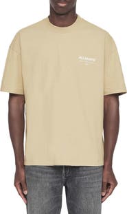 AllSaints Underground Oversize Graphic T-Shirt