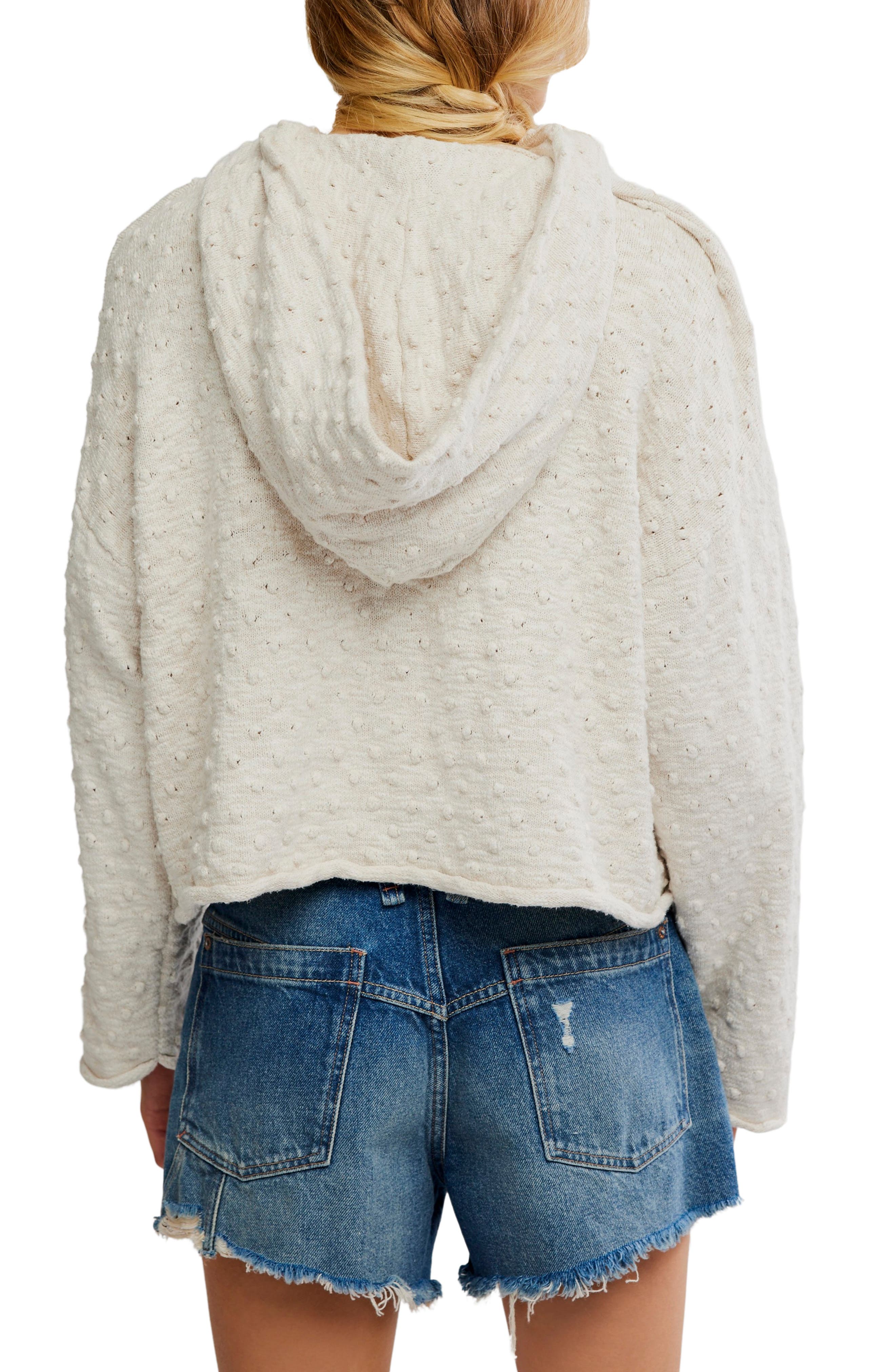 Lake Side Open Knit Hoodie - image 2