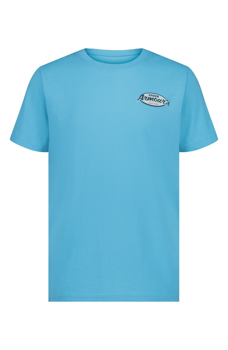 Under Armour Kids' Fish Shack Graphic T-Shirt, Main, color, Fresco Blue
