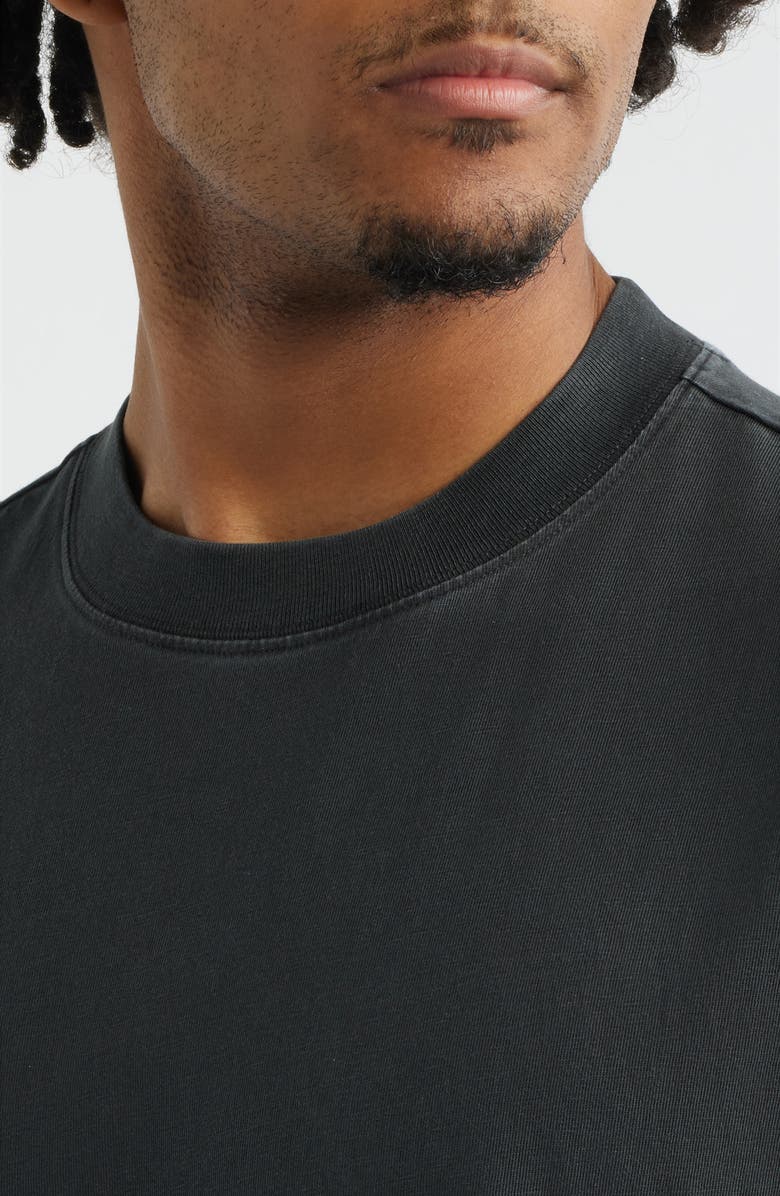 BP. Boxy Crop Cutoff Cotton Tank, Alternate, color, Black Faded