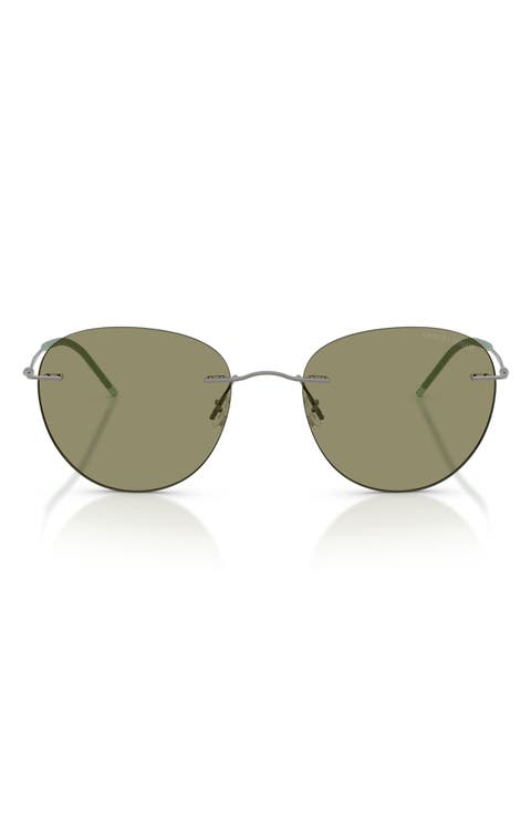 53mm Round Sunglasses