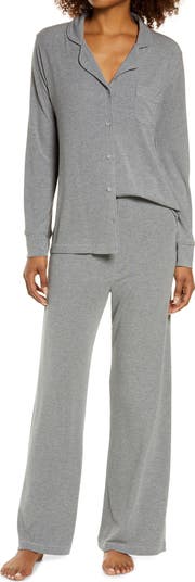 Soft Lounge Rib Sleep Set | Comfy Modal PJs