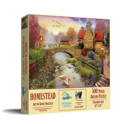 Homestead 500 piece Jigsaw Puzzle for Adults