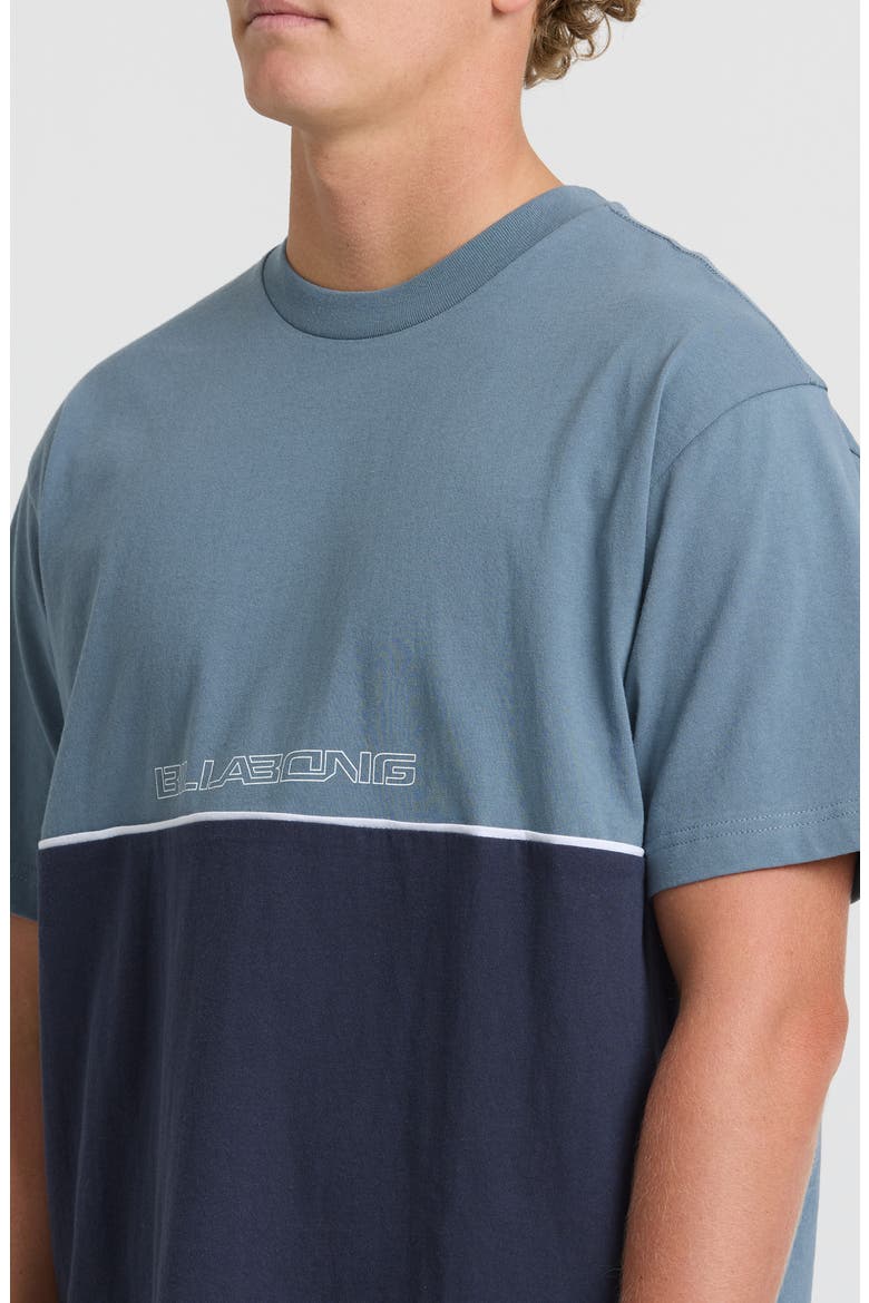 Spec 37 Legacy Colorblock Cotton T-Shirt, Alternate, color, DUSTY BLUE