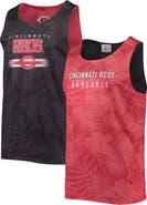 FOCO Men's FOCO Red Cincinnati Reds Floral Reversible Mesh Tank Top