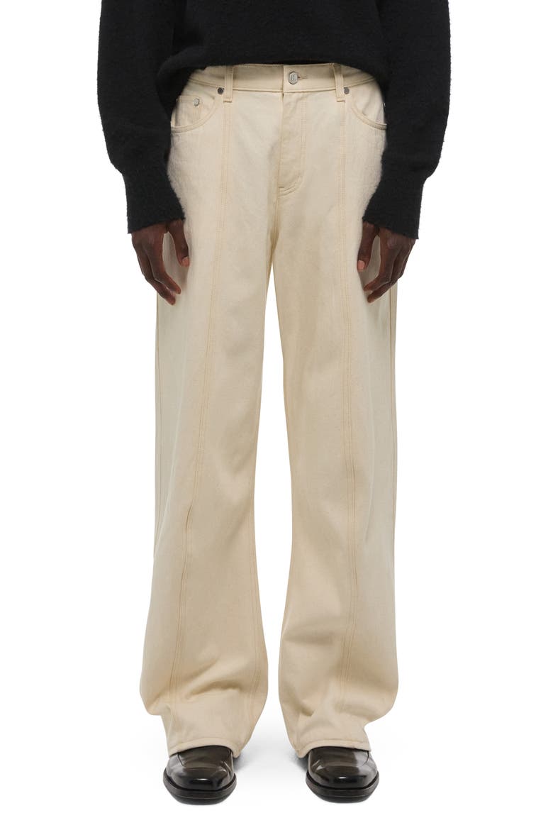 Ski Wide Leg Jeans, Main, color, ECRU