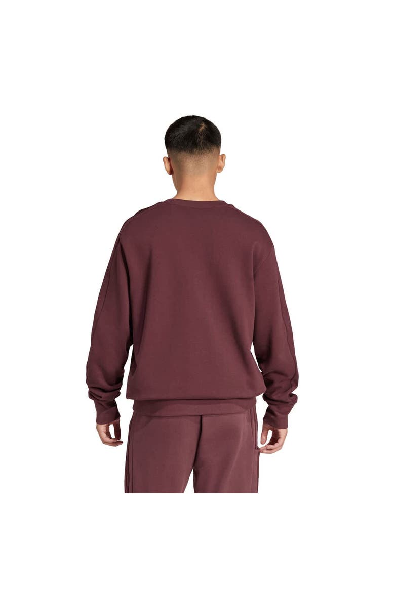 All Blacks adidas Pullover Sweatshirt - Maroon, Alternate, color, Maroon