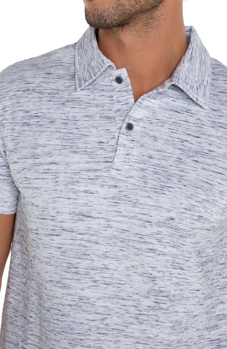 Liverpool Los Angeles Space Dye Polo, Alternate, color, 