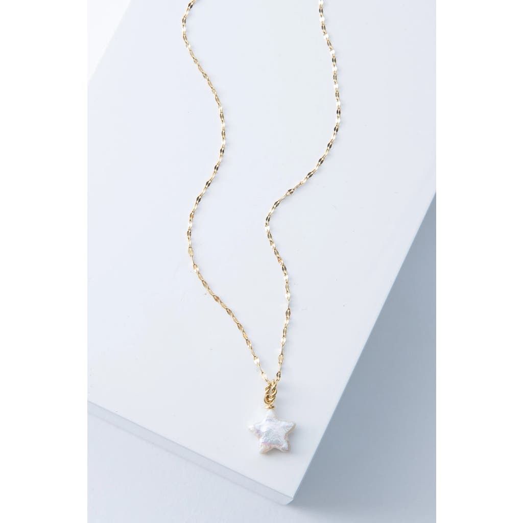 Noonday Shooting Star Necklace In Gold