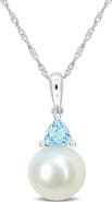 DELMAR Freshwater Pearl Pendant Necklace