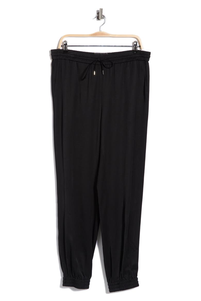 Drawstring Jogger Pants, Main, color, BLACK