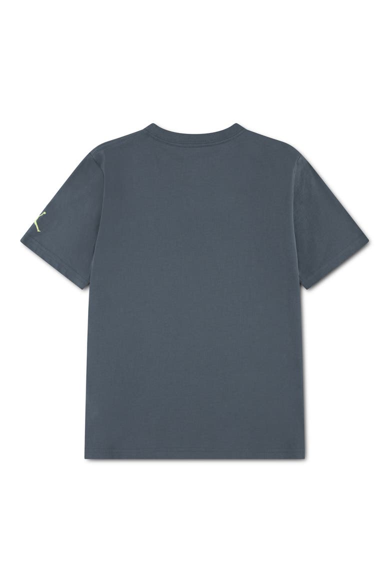 Kids' Jumpman Grid Blur T-Shirt, Alternate, color, HASTA