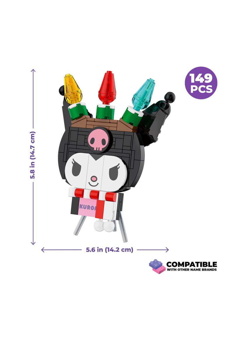 Hello Kitty Kuromi Decoration Building Set, Alternate, color, Pink