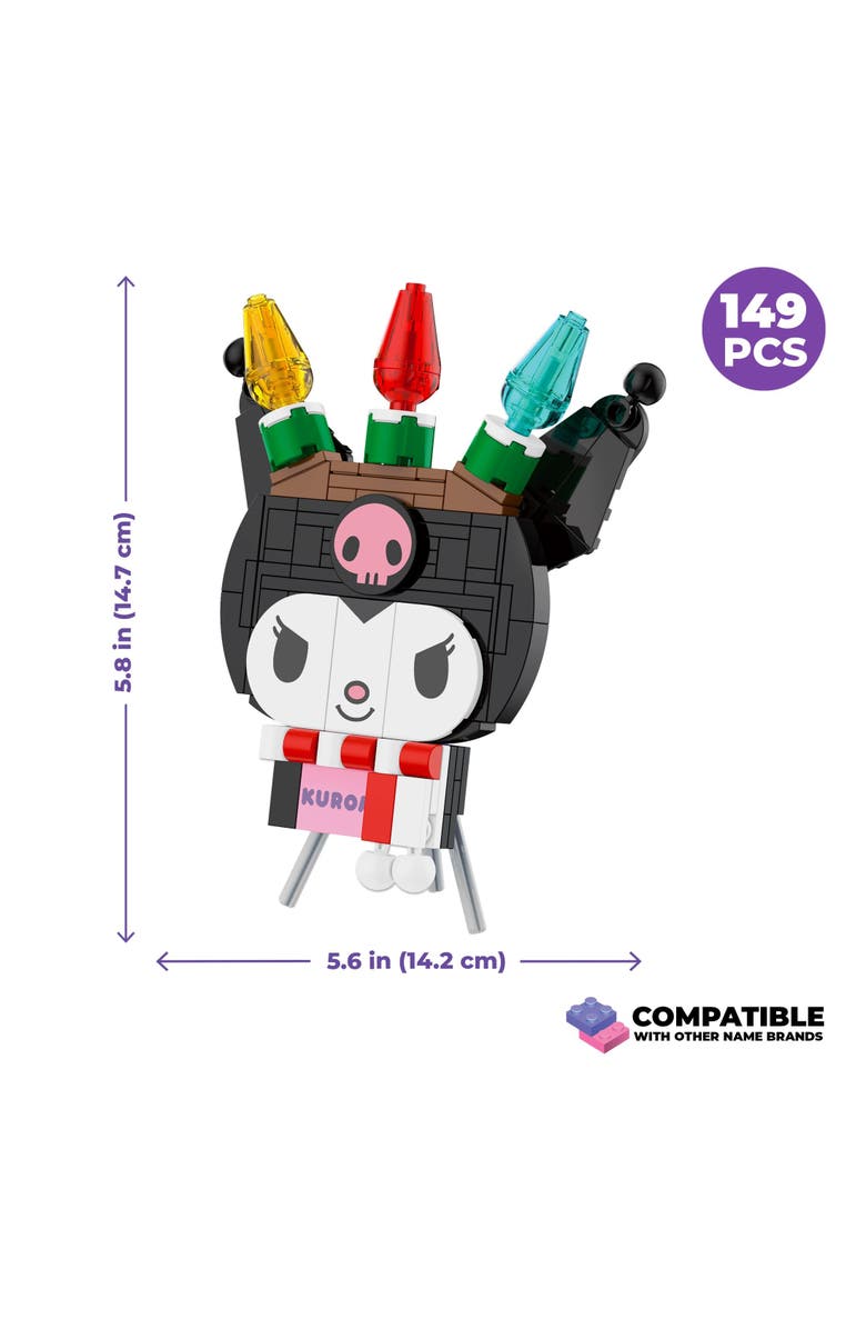 Brickcraft Hello Kitty Kuromi Decoration Building Set, Alternate, color, Pink