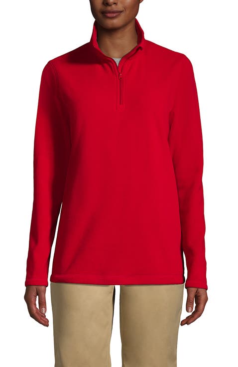 School Uniform Young  Lightweight Fleece Quarter Zip Pullover