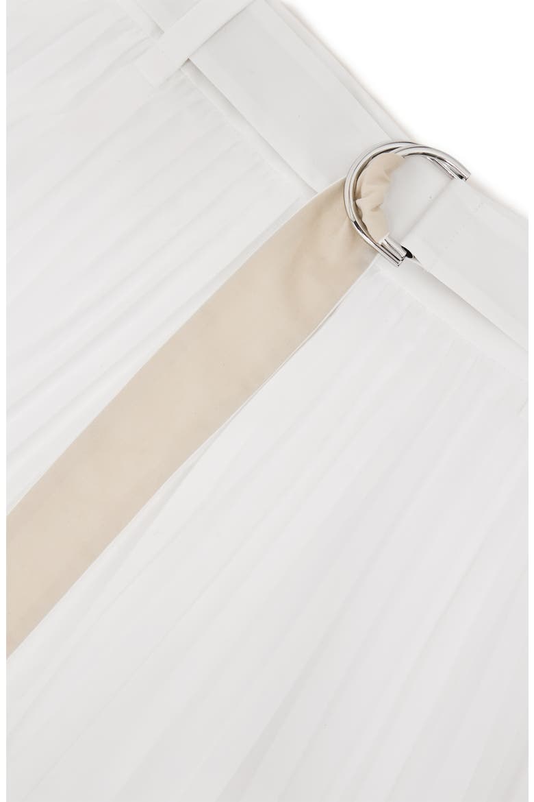 Allora Pleated Skirt, Alternate, color, IVORY