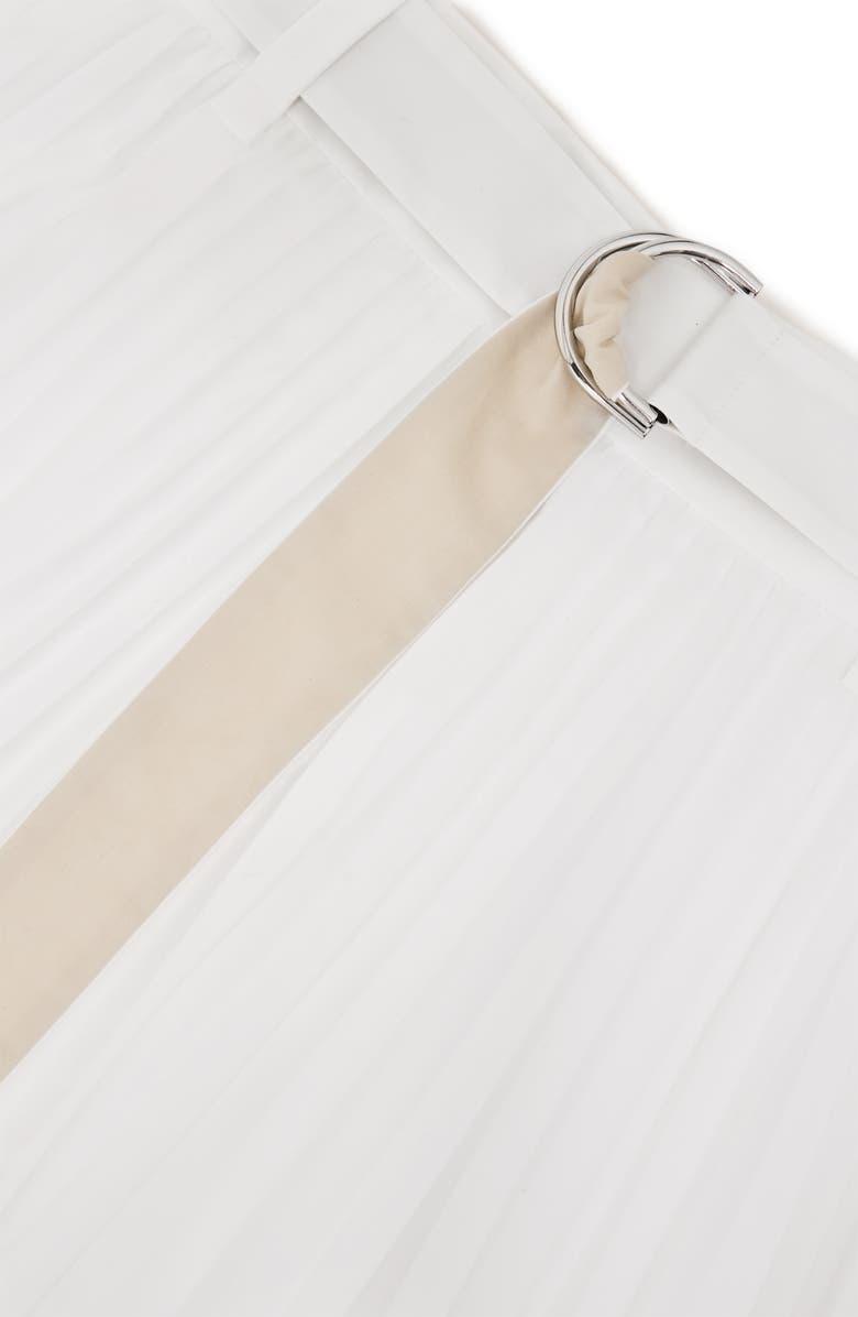 Reiss Allora Pleated Skirt, Alternate, color, Ivory
