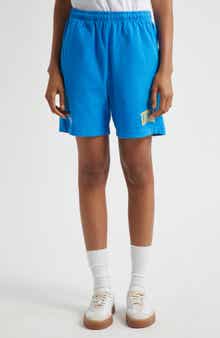 Sporty & Rich UCLA Ivy Fleece Graphic Gym Shorts