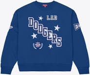 Mitchell & Ness Women's Mitchell & Ness Royal Los Angeles Dodgers Pep Rally Sweatshirt