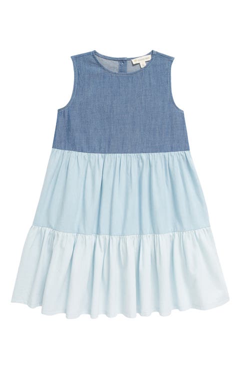 Kids' Colorblock Tiered Dress (Toddler, Little Kid & Big Kid)
