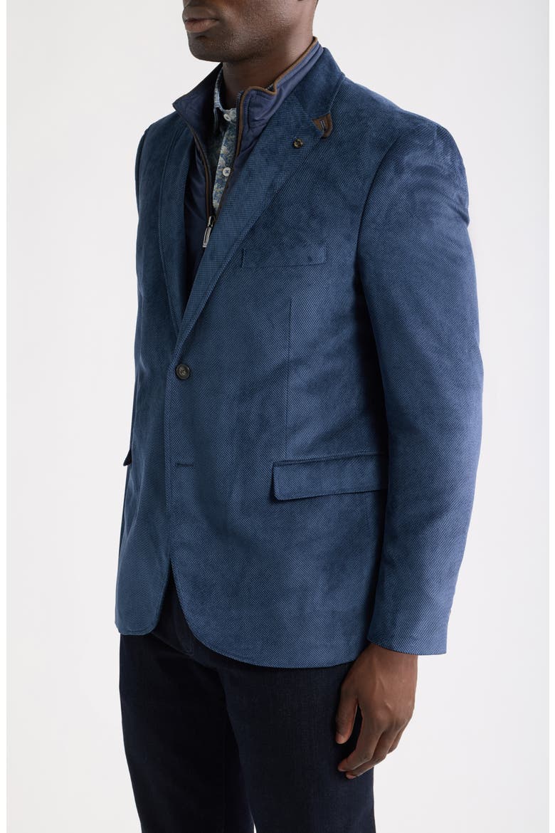Harding Bib Sport Coat, Alternate, color, NAVY PLUSH