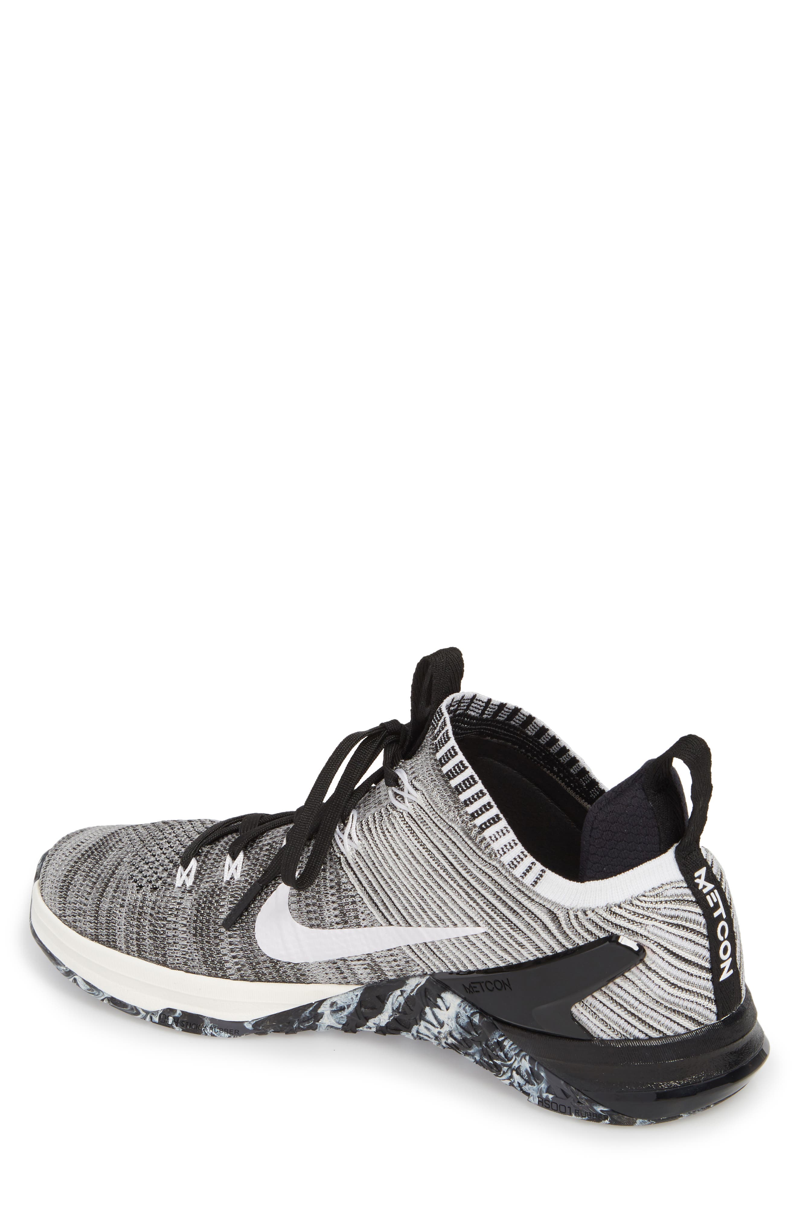 Metcon DSX Flyknit 2 Training Shoe, Alternate, color, MATTE SILVER/ LIGHT SILVER