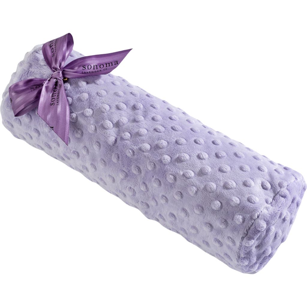 Sonoma Lavender Lavender Bolster in Lilac Dot  product