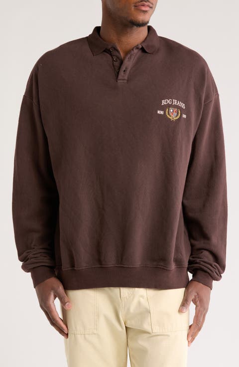 Crest Oversize Crewneck Sweatshirt