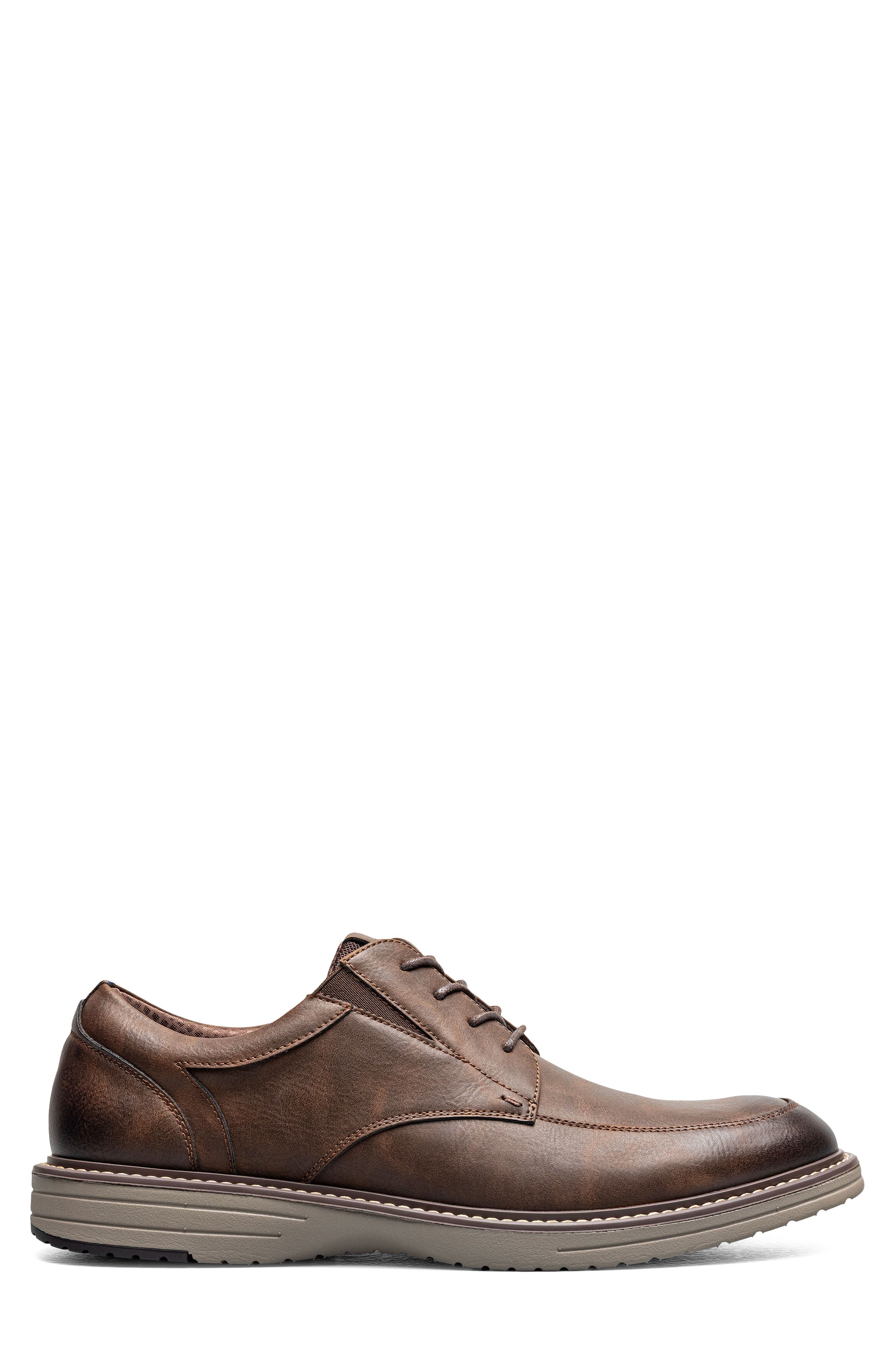 Gates Moc Toe Oxford, Alternate, color, BROWN MULTI