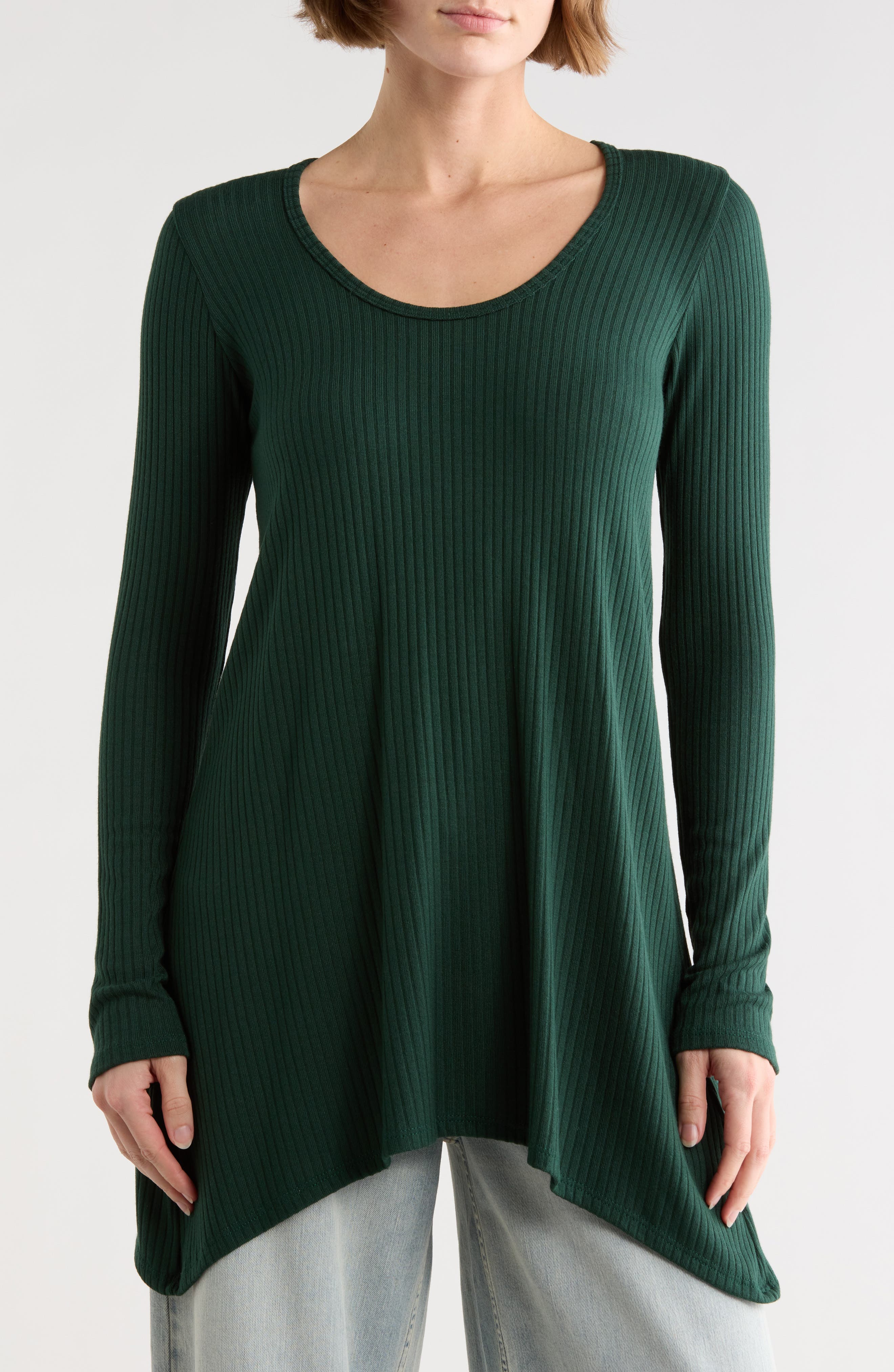 Asymmetric Tunic Sweater - image 5