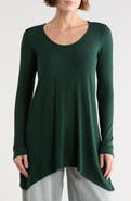GO COUTURE Asymmetric Tunic Sweater