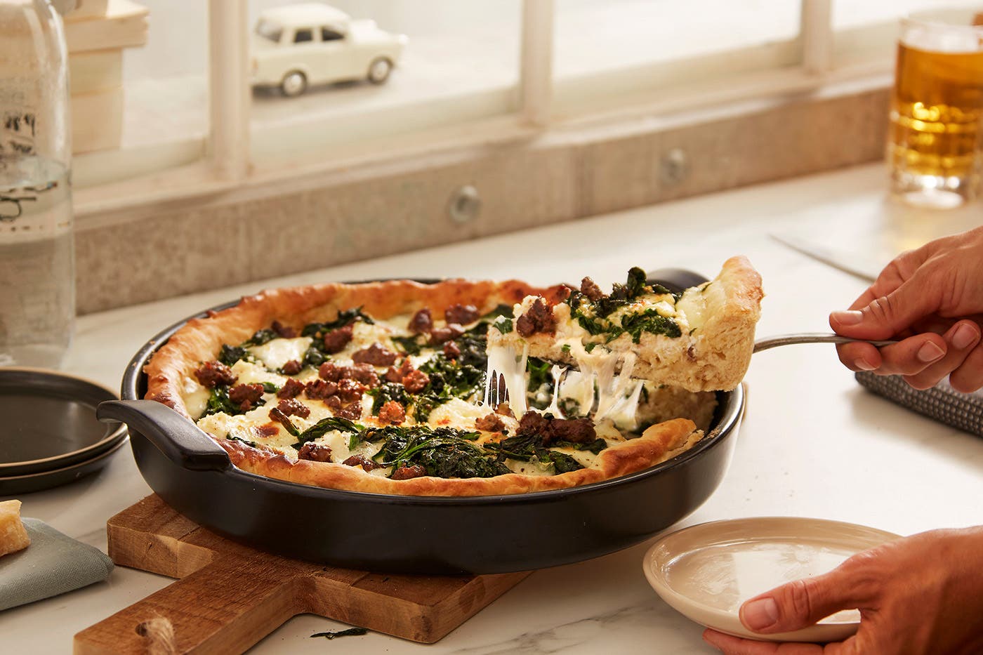 Emile Henry 12-Inch Round Deep Dish Pizza Pan | Nordstrom