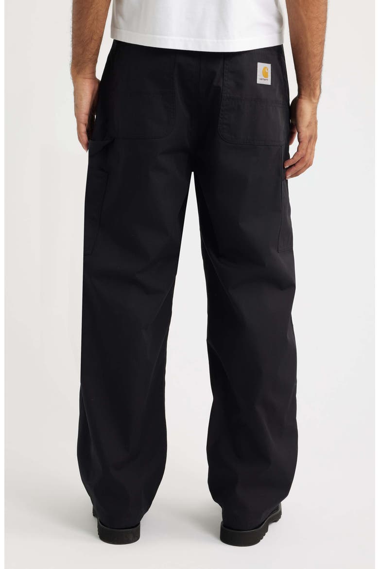Postal Single Knee Loose Fit Carpenter Pants, Alternate, color, BLACK