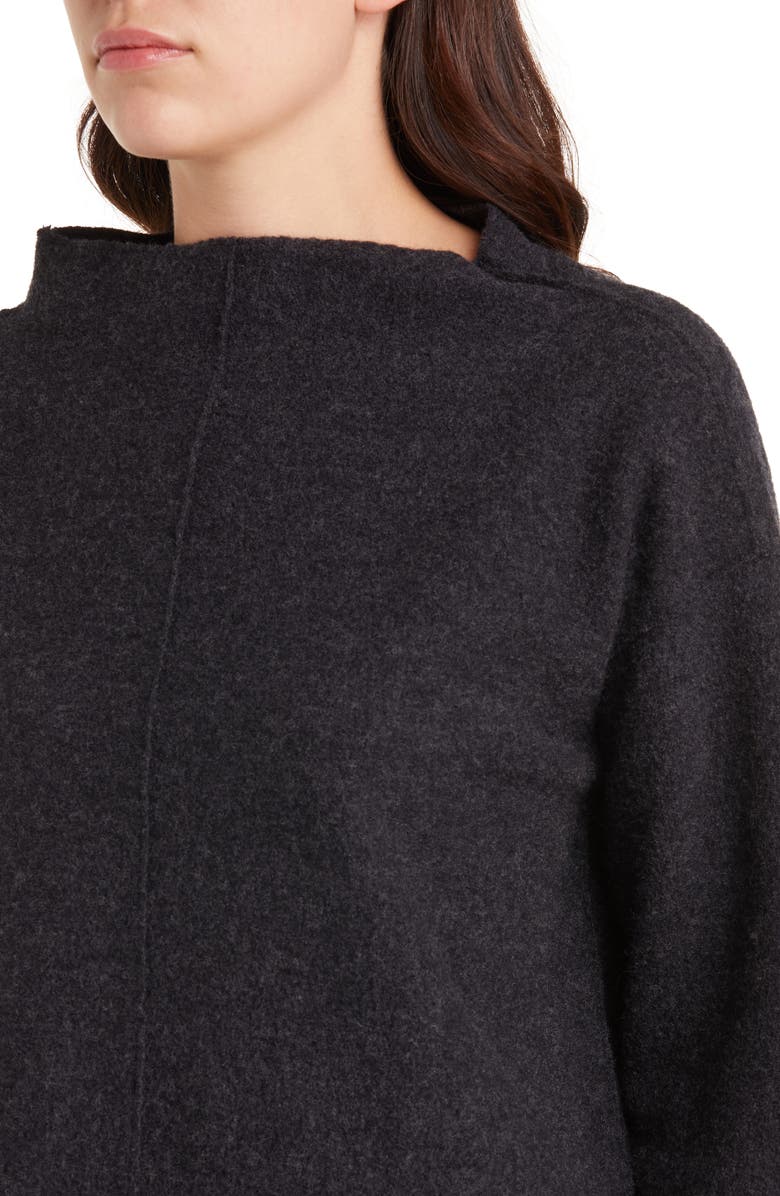 Eileen Fisher Boiled Wool Tunic, Alternate, color, 