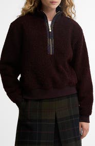 Barbour Fawne High Pile Fleece Pullover