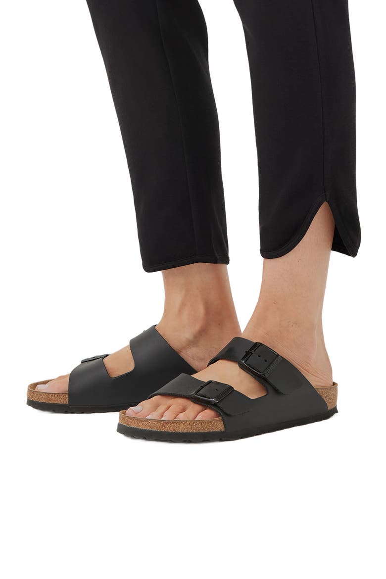 Organic Cotton Airplane Tulip Hem Pant, Alternate, color, Black