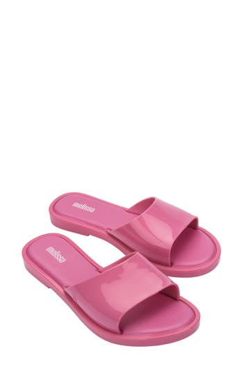 Melissa Miranda Slide Sandal In Pink