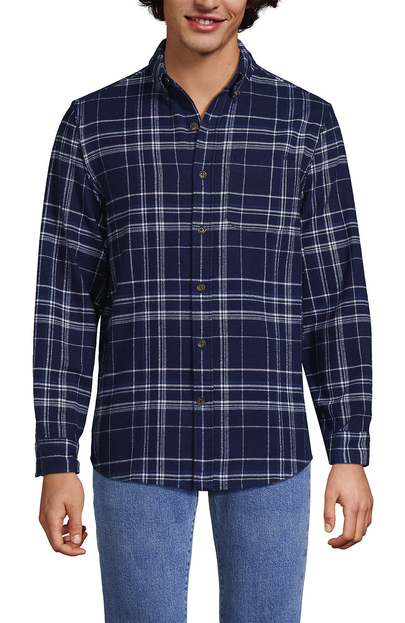 Navy/Indigo Sky Plaid