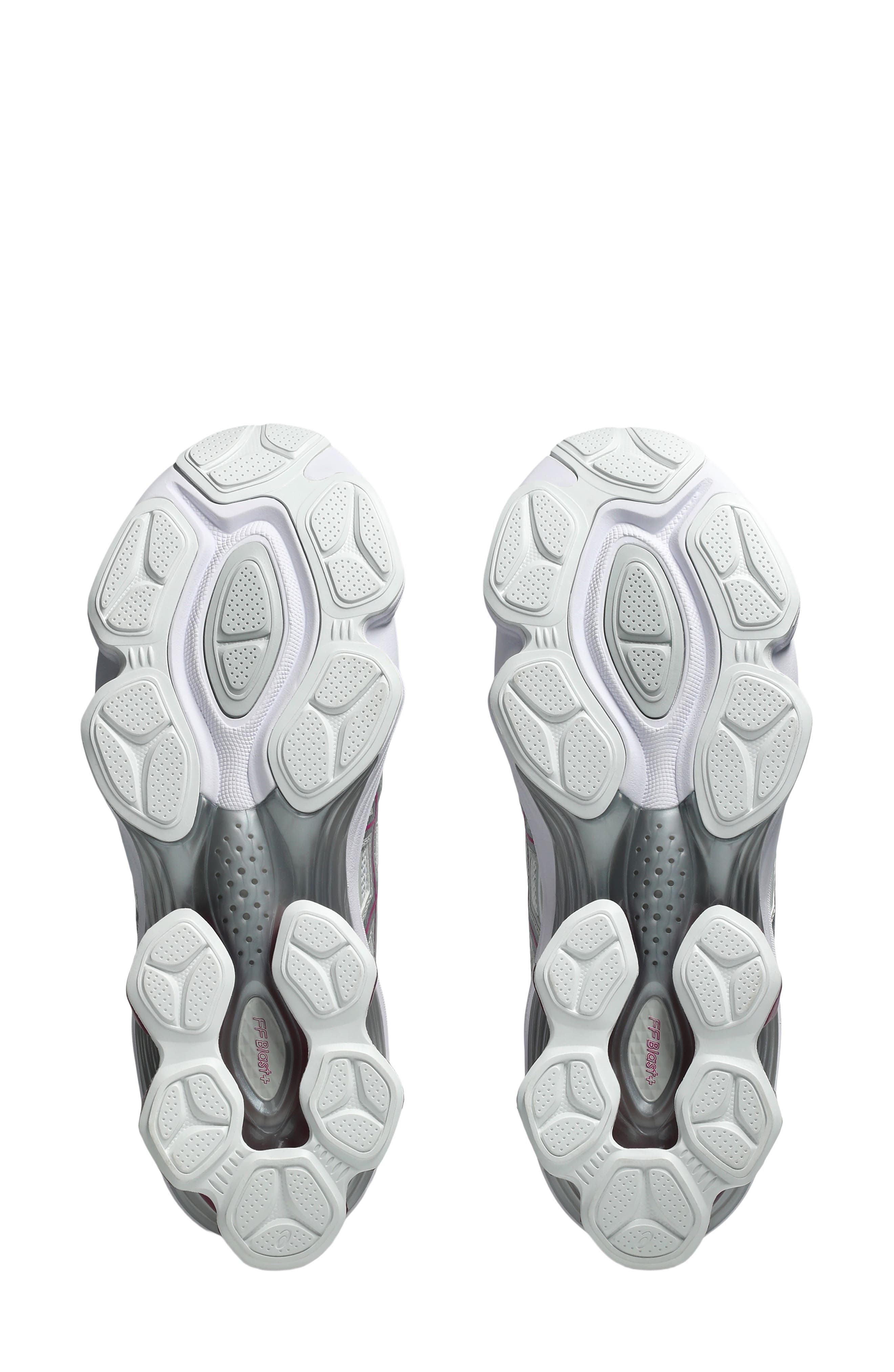 ASICS<sup>®</sup> Gender Inclusive GEL-KINETIC FLUENT<sup>™</sup> Sneaker, Alternate, color, White/ Pure Silver