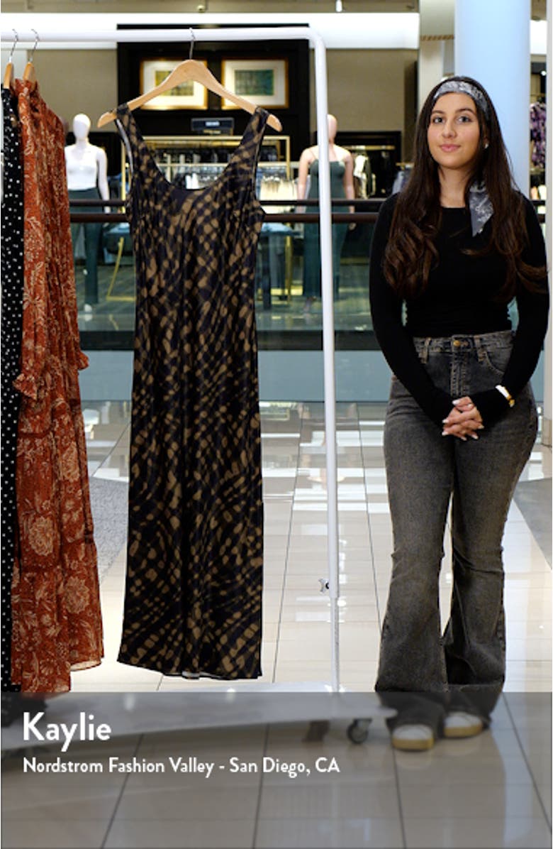 Kailani Sleeveless Satin Midi Dress, sales video thumbnail