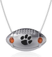 DAYNA DESIGNS Clemson Tigers Football Necklace