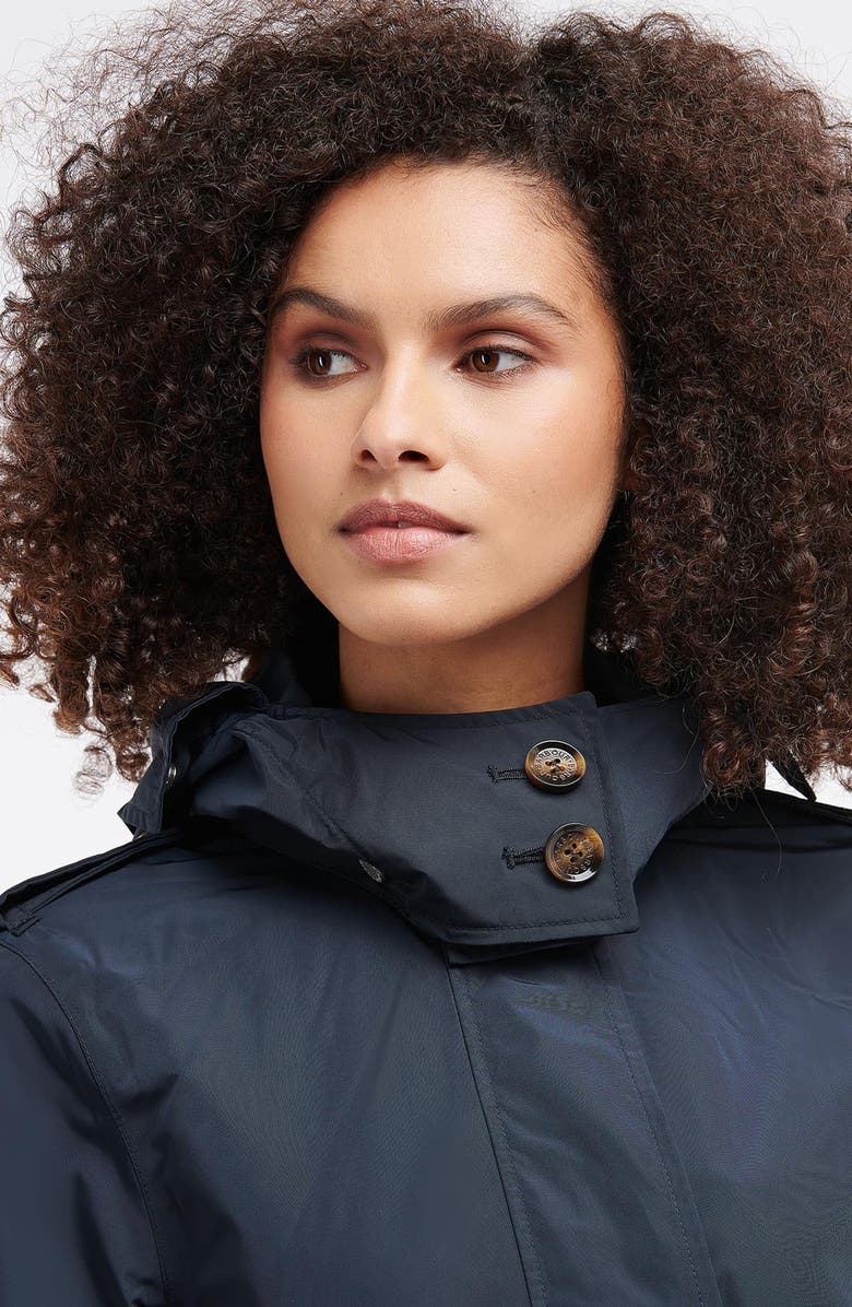 Barbour Beatrice Waterproof Belted Jacket, Alternate, color, 