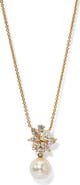 Nadri Chiara Faux Pearl Pendant Necklace