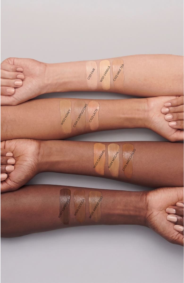 Siia Cosmetics Luminous Longwear Liquid Foundation, Alternate, color, Americano