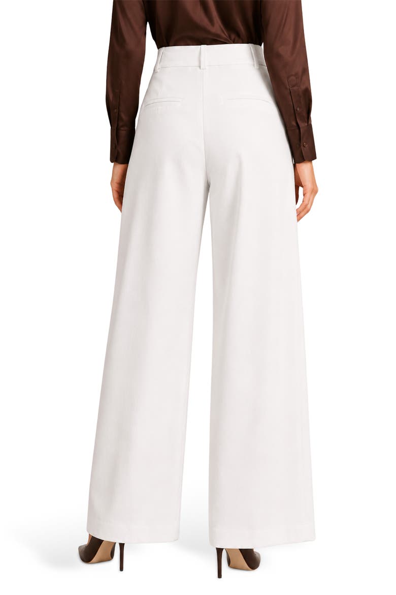 Marcia Wide Leg Pants, Alternate, color, WHITE