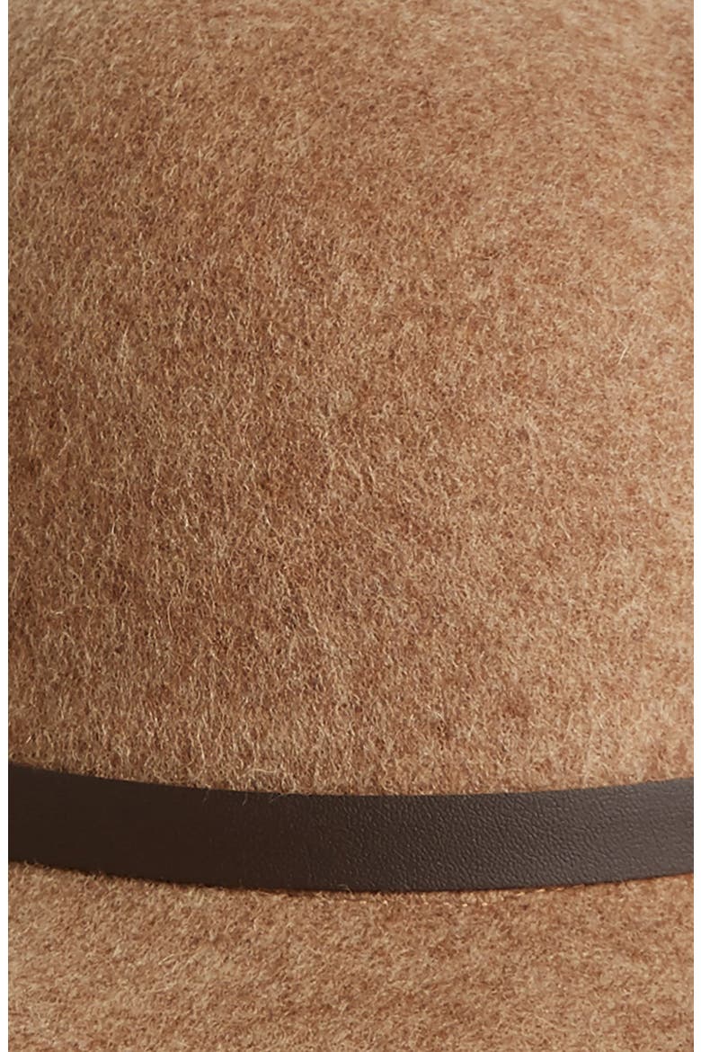 Refined Floppy Wool Felt Hat, Alternate, color, TAN